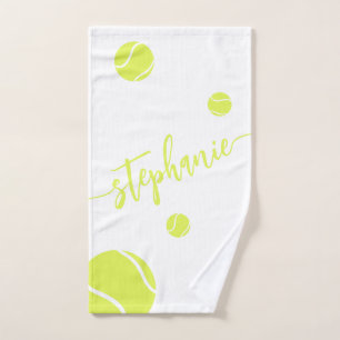 Nombre del guión de las bolas de tenis Blanco pers