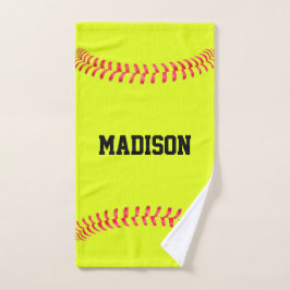 Nombre del jugador de personalizado Softball, nomb