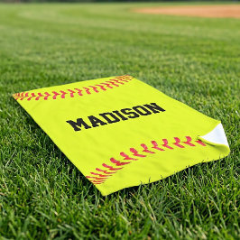 Nombre del jugador de personalizado Softball, nomb