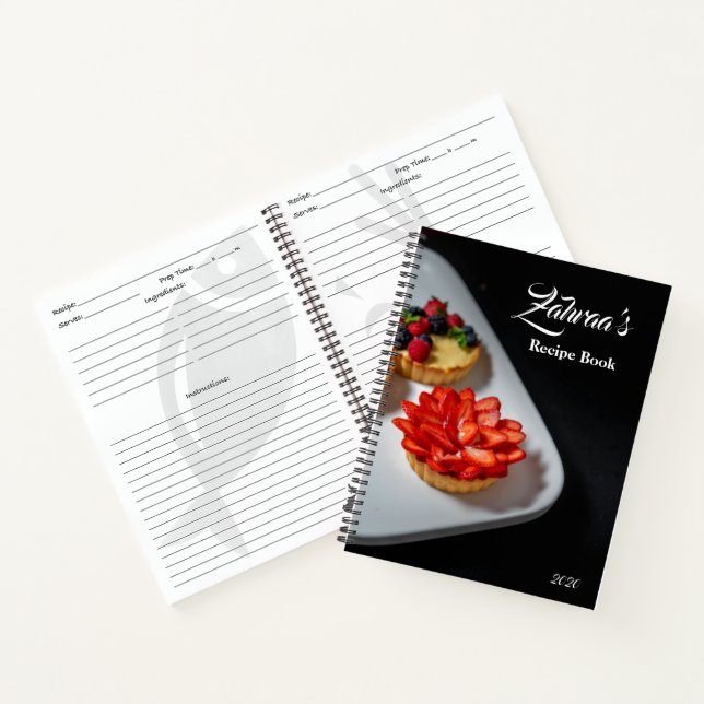 Nombre del libro de recetas personalizado (Interior)
