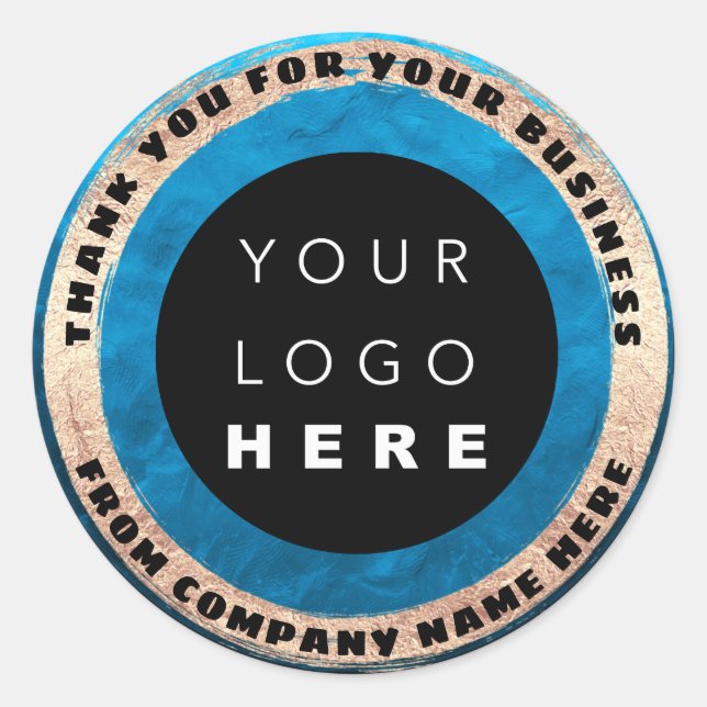 Nombre del logotipo del personalizado Sello de oro (Anverso)