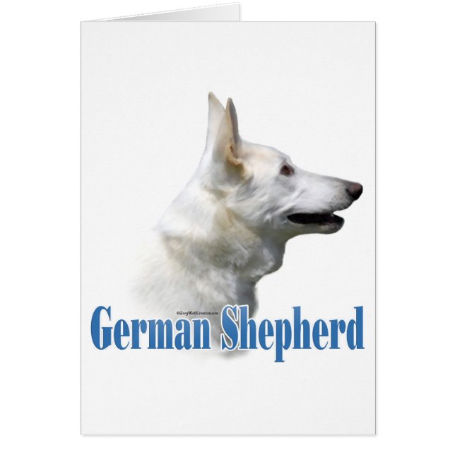 Nombre del Pastor Alemán Blanco (Frente)