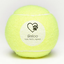 Nombre del perro blanco Pelota de tenis 'lanzar, r