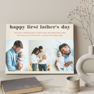 Nombre del primer día del padre 3 Foto Impresión d