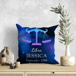 Nombre del signo Zodiac Cojín decorativo de regalo