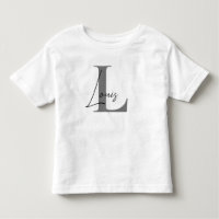 Nombre del traje de camisa personalizado INICIAL