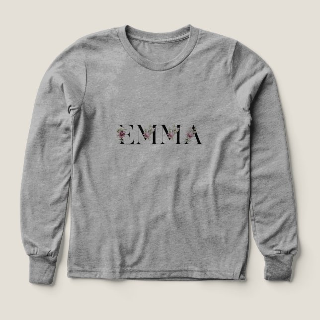 Nombre Emma (Diseño frontal)