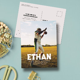 Nombre en negrita una invitación para graduación d