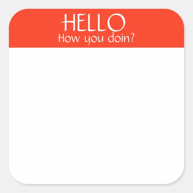 Nombre Etiqueta Pegatina Badge Humor gracioso Fies (Anverso)