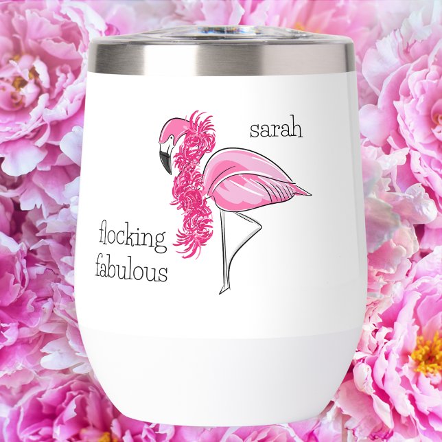 Nombre fabuloso del bloque rosa Flamingo (Subido por el creador)