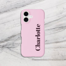 Nombre Femenino Rosa Negrita Chic Serif Mínimo