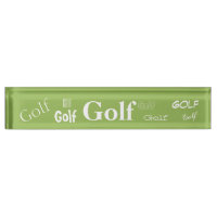 HAMbyWG - Placa de nombres de escritorio - Golf