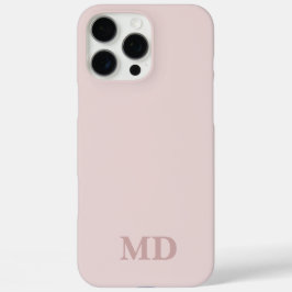 nombre iniciales monograma iPhone 16 pro max funda
