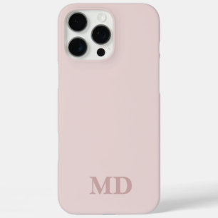 nombre iniciales monograma iPhone 16 pro max funda