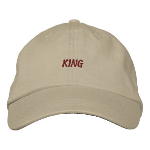 Nombre KING Gorra con bordado impreso - Cap