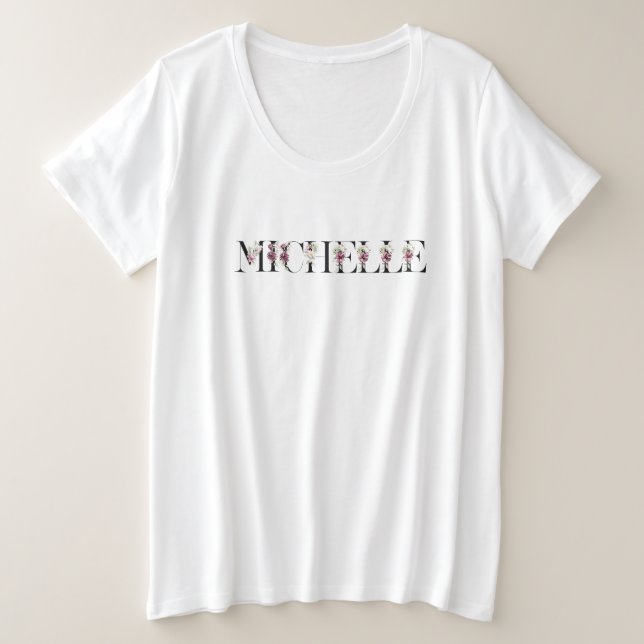Nombre Michelle. (Anverso del diseño)