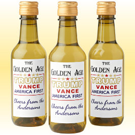 Nombre, mini botellas presidente Trump, la edad de