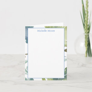Nombre Minimalista moderno sencillo Floral