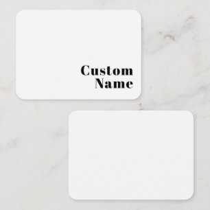 Nombre mínimo retro moderno o plantilla de negocio