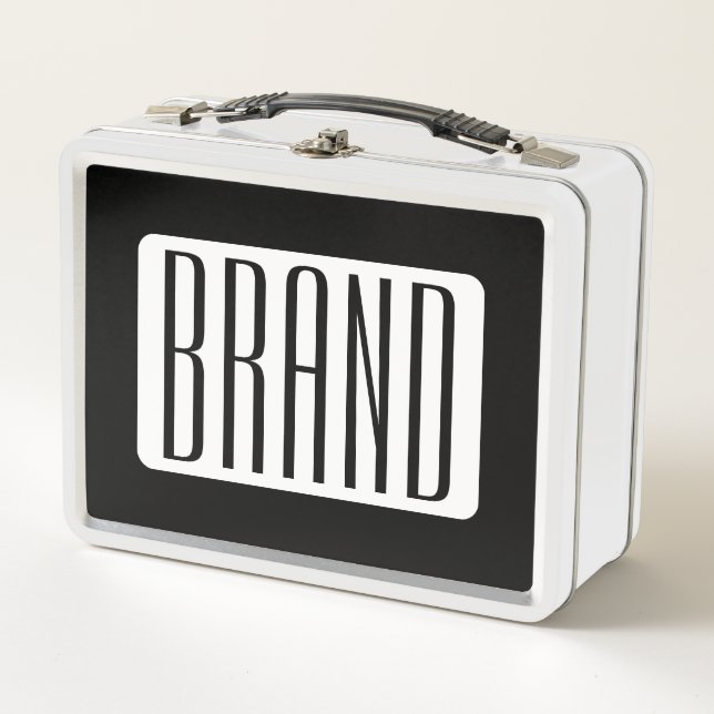 Nombre moderno o nombre de marca editable para emp (Anverso)