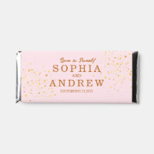 Nombre moderno personalizado de pareja con brillo 