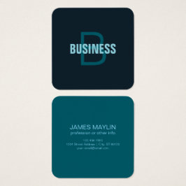 Nombre monogramado de Personalizable negrita simpl