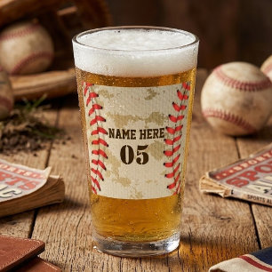 Nombre Número de Béisbol Vintage Personalizado Ret
