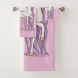 Nombre personalizado 7cumpleaños Caballo rosa con 