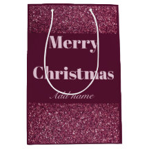 Nombre personalizado alegre bolsa de regalo de Nav