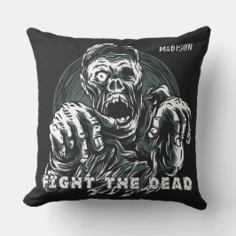 Nombre personalizado almohadas de lanzamiento de Z