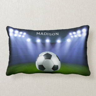 Nombre personalizado almohadas del estadio de fút