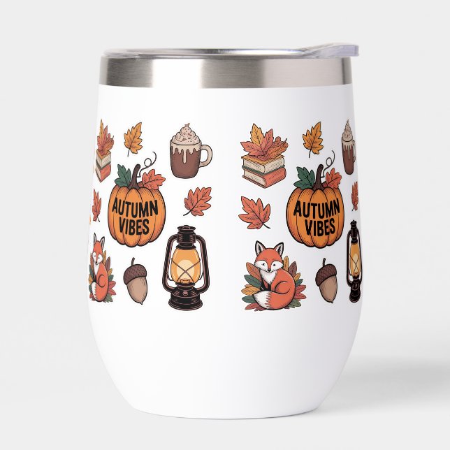 Nombre personalizado ambiente de otoño (Izquierdo)