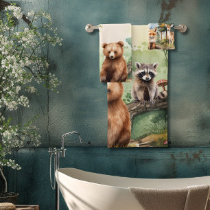 Nombre personalizado Animales de Woodland