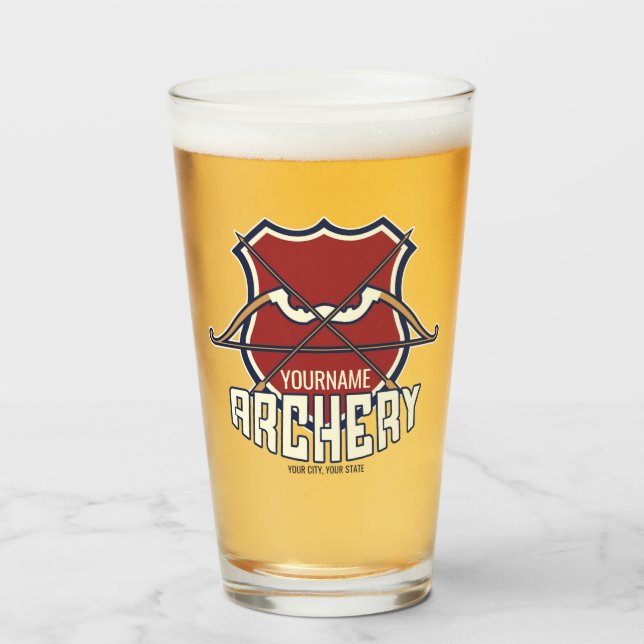 NOMBRE Personalizado Archery Sports Flecha de arco (Anverso (lleno))