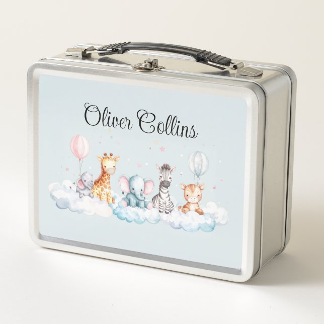 Nombre personalizado Baby Zebra con todos sus amig (Anverso)