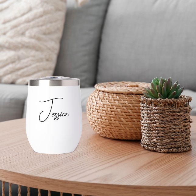 Nombre personalizado Bachelorette Bridal Party (Bridesmaid Gift personalized with name. Elegant and keepsake memory for your wedding celebration. )