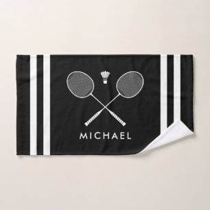 Nombre personalizado Badminton Bandas negras