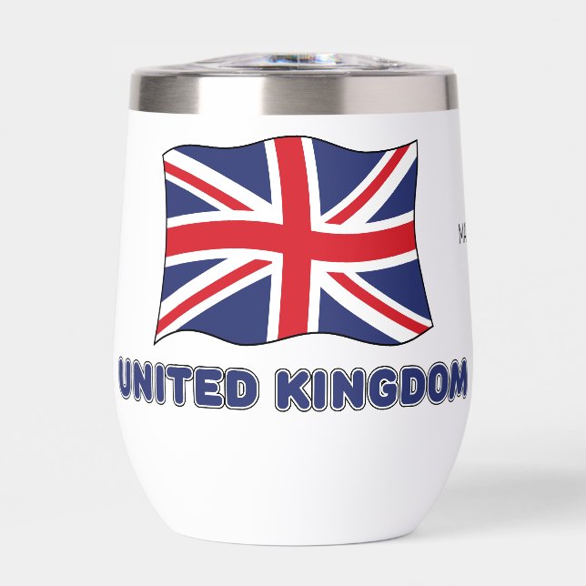 Nombre personalizado Bandera de Reino Unido (Frente)