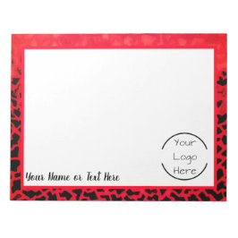 Nombre personalizado - Bloc de notas de logotipo