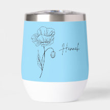 Nombre personalizado Botella de agua