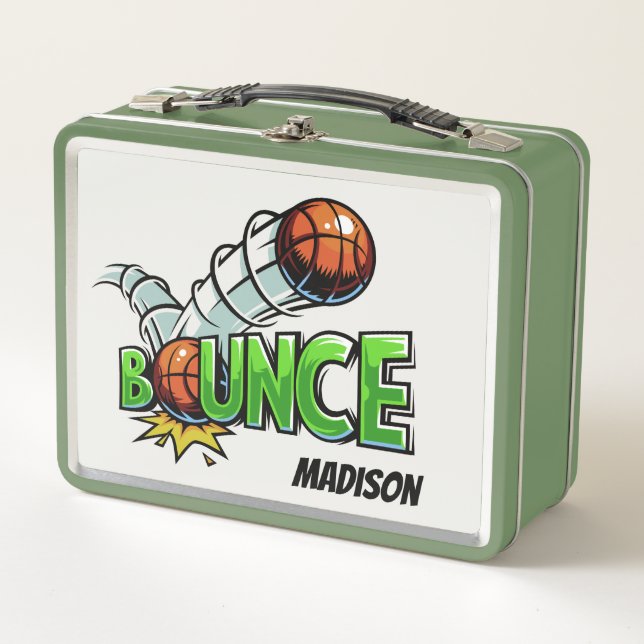 Nombre personalizado BOUNCE Basketball (Anverso)