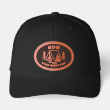 Nombre Personalizado Camping Mamá Personalizado