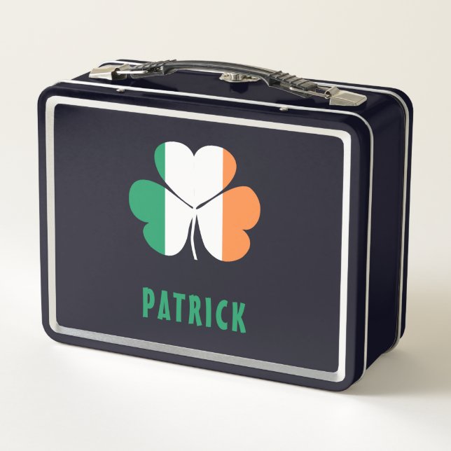 Nombre personalizado Celtic Ireland Shamrock Irish (Reverso)