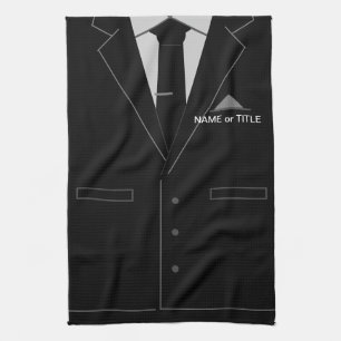 Nombre personalizado Chef Kitchen Toalla de negoci