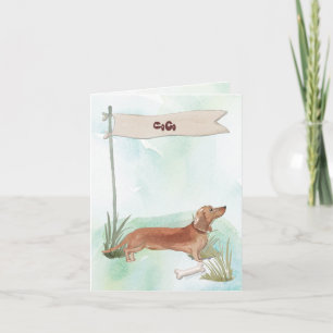 Nombre personalizado Chocolate Lab Mascota Perro