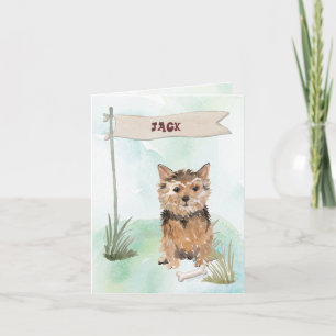 Nombre personalizado Chocolate Lab Mascota Perro