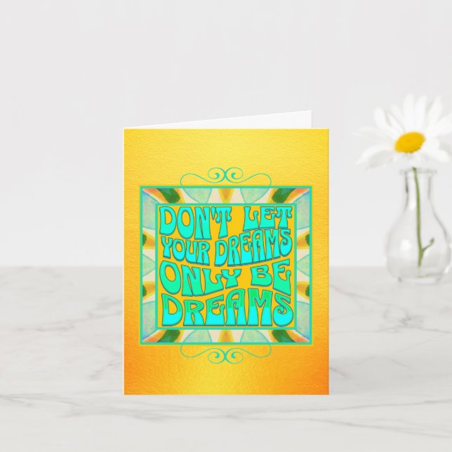 Nombre personalizado Cita de sueño Tarjeta de conf (Planta pequeña)