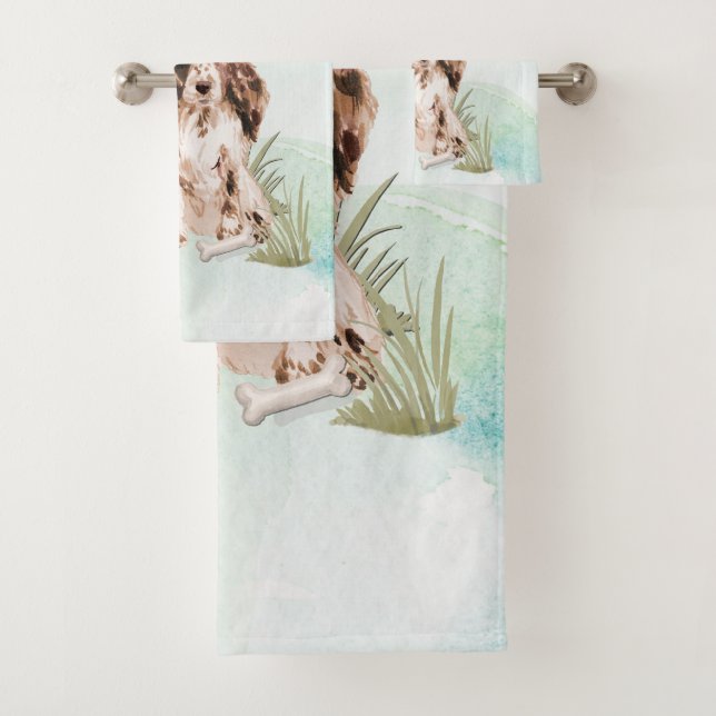 Nombre personalizado Cocker Brown Mascota Perro (In situ)