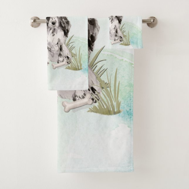 Nombre personalizado Cocker Spaniel Mascota Dog (In situ)