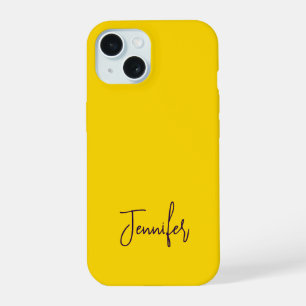 Nombre personalizado color púrpura de texto amaril